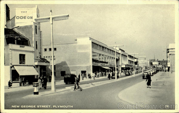 New George Street Plymouth England Devon