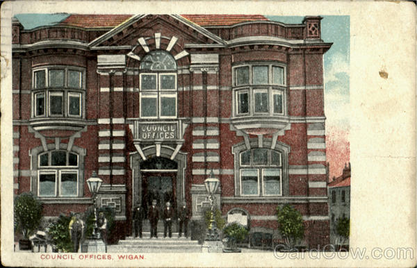 Council Offics Wigan England Lancashire