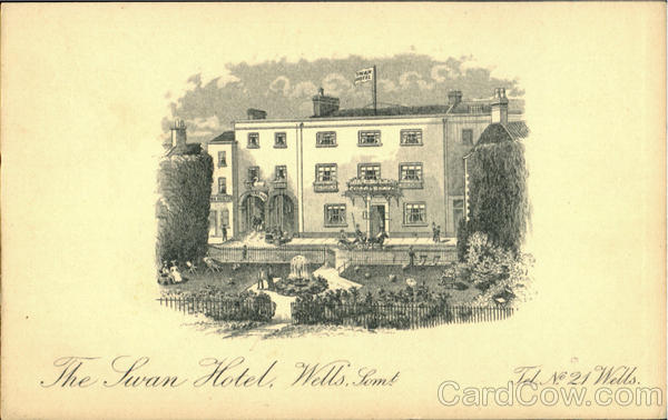 The Swan House, Somerset Wells England