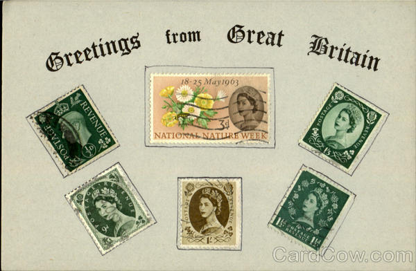 Greetings from Great Britain England