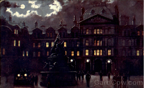 Liverpool by Moonlight England Merseyside