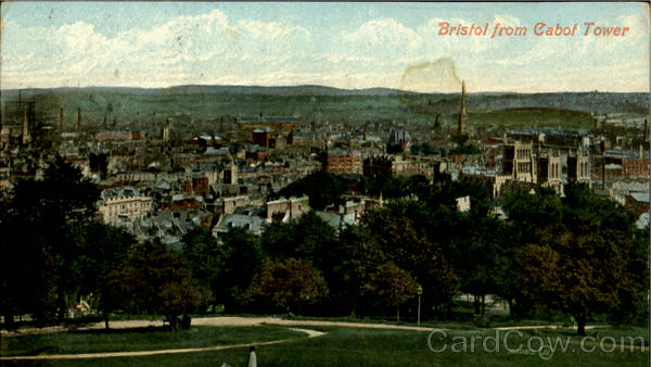 Bristol from Cabot Tower England