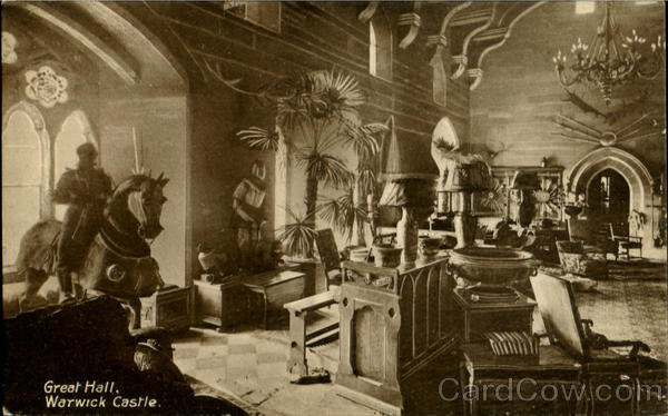 Great Hall Warwick Castle England Warwickshire