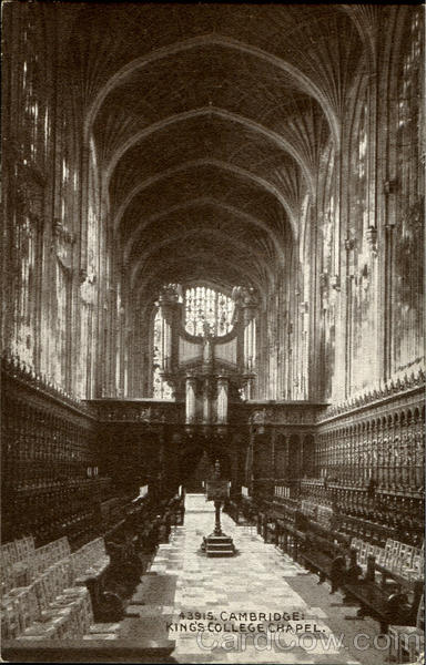 Cambridge King'S Colleg Chapel England