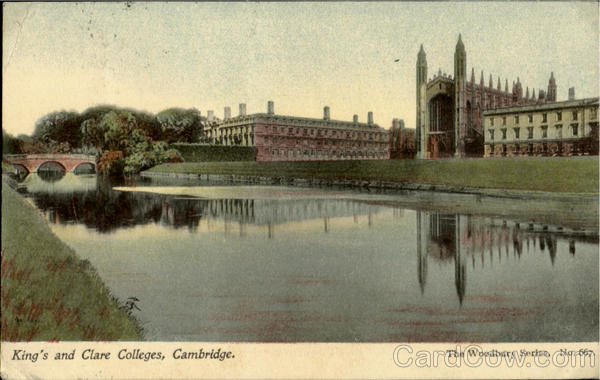 King's and Clar Colleges Cambridge England Cambridgeshire