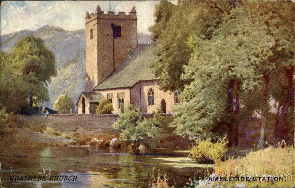 Grasmere Church.Ambleside Station England