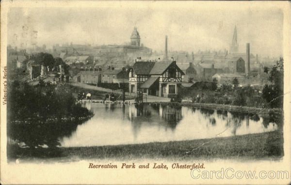 Recretion Park and Lake,Chesterfield England