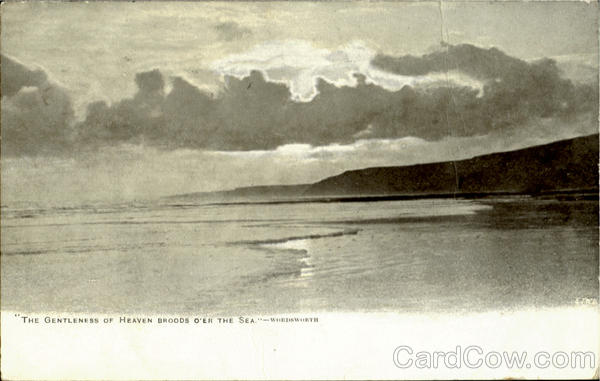 The Gentleness Of Heaven Broods O'Er The Sea. England