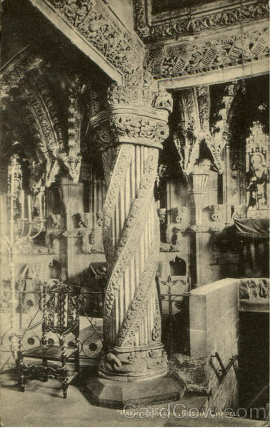 Prentice Pillar,Roslin Chapel. England