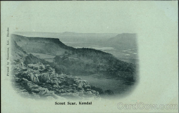 Scout Scar Kendal England Cumbria