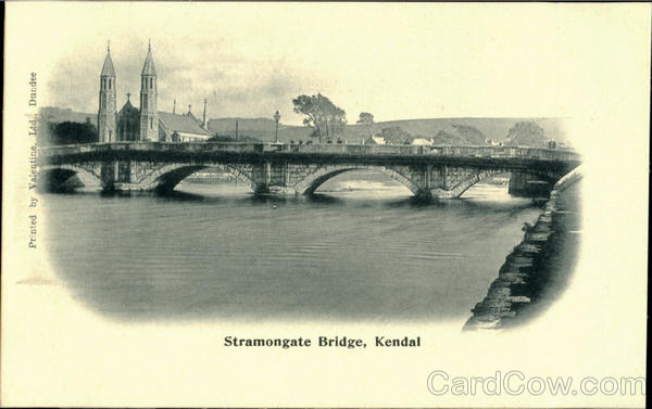 Stramongate Bridge Kendal England Cumbria