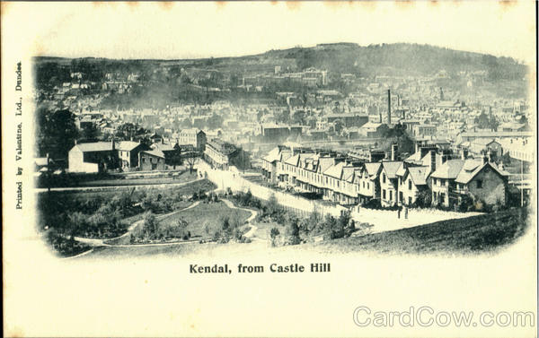 Kendal,from Castle Hill England