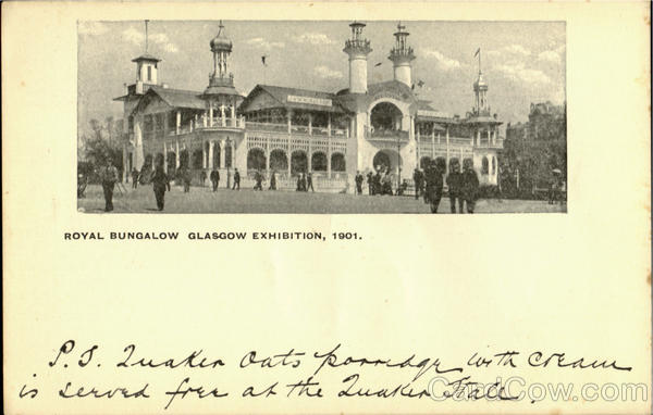 Royal Bungalow Glasgow Exhibition,1901. England