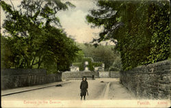 Entrance to the Beacon Postcard