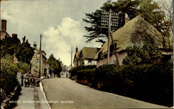 Bridge Street,Sturmister Newton Postcard