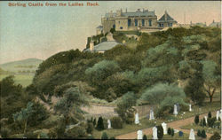 Stirling Castle from the Ladies Rock Postcard