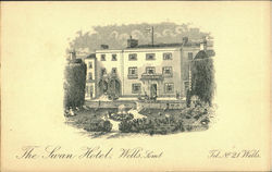 The Swan House, Somerset Postcard