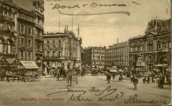 Piccadilly Circus Postcard