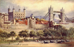 Tower Of London Postcard