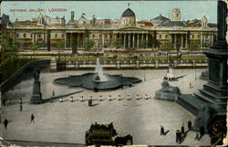 National Gallery London, England Postcard Postcard