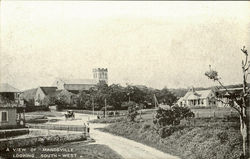 A View Of Mandeville Looking.South-West. Postcard