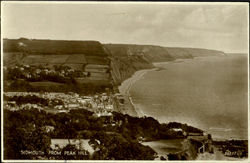 Sidmouth From Reak Hill Postcard