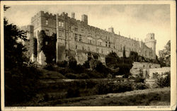 Warwick Castle England Postcard Postcard