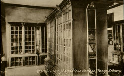 Cambridge,Magdalene college,pepys Library. Postcard
