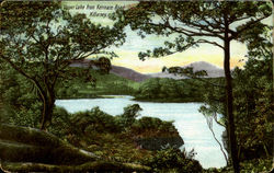 Upper Lake from Kenmare Roaad Postcard