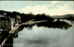 On The Tay Perth Postcard