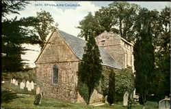 Studland Church Postcard