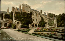 Battle Abbey,East Front,Cloisters. Postcard