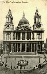 St.Paul's Cathedral London, England Postcard Postcard