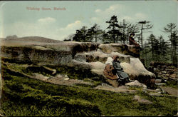 Wishing Stone Matlock, England Postcard Postcard