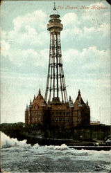 The Tower New Brighion, England Postcard Postcard