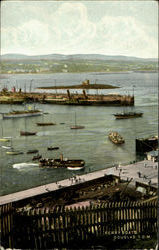 Ferryboats Douglas.I.O.M, England Postcard Postcard