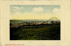 Llandrindod Wells,General View Postcard