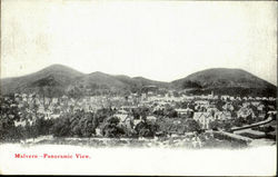 Malvern-Panoramic View England Postcard Postcard
