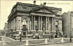 Liverpool.County Sessions House Postcard