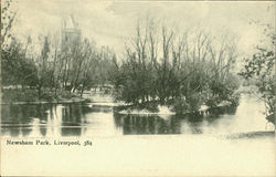 Newsham Park Liverpool, England Merseyside Postcard Postcard