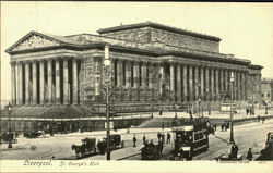Liverpool.St.Geoge's Hall Postcard