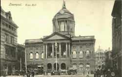 Liverpool.Cown Hall Postcard