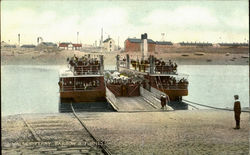 Walney Ferry Barrow In Furness Postcard