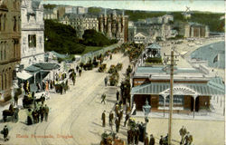 Harris Promenade Douglas, England Postcard Postcard