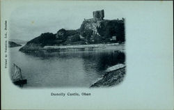 Dunolly Castle Oban, Scotland Postcard Postcard