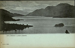 Ben Lomond & Loch Lomond Postcard