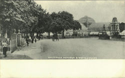 Cheltenham Promenade & Winter Cardens England Gloucestershire Postcard Postcard