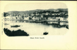 Oban from South Postcard