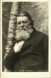 John Ruskin Postcard
