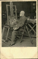 Sir E.J.Poynter,P.R.A. Postcard